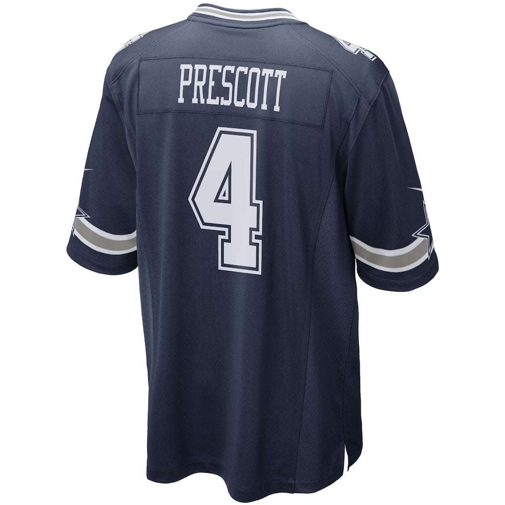 American Football Jersey | D.Cowboys #4 Dak Prescott Navy Game Team Stitched Football American Jersey - image 1