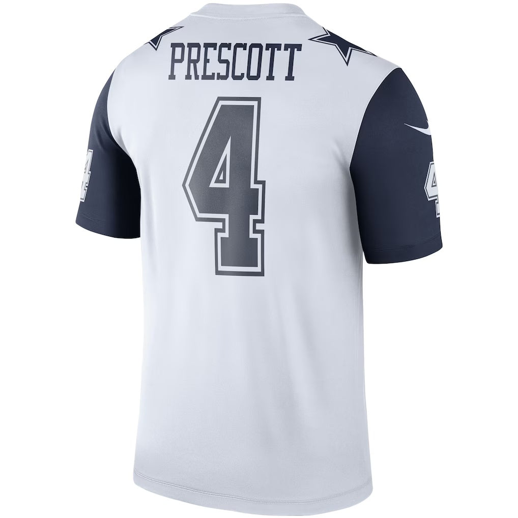 American Football Jersey | D.Cowboys #4 Dak Prescott White Legend Player Performance Top Stitched Football American Jersey - image 1