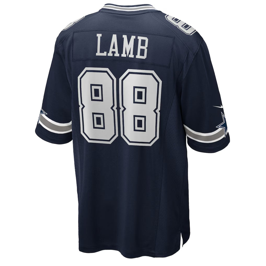 American Football Jersey | D.Cowboys #88 CeeDee Lamb Navy Game Stitched Football American Jersey - image 1