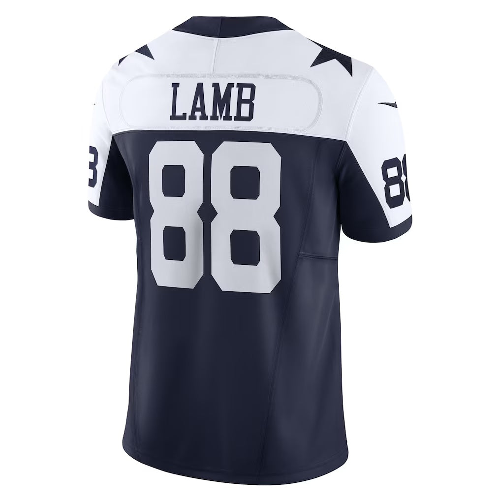 American Football Jersey | D.Cowboys #88 CeeDee Lamb Navy Vapor F.U.S.E. Limited Stitched Football American Jersey - image 1