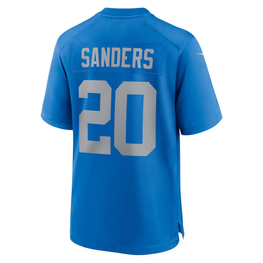 American Football Jersey | D.Lions #20 Barry Sanders Blue Alternate Game Stitched Football American Jersey - image 1