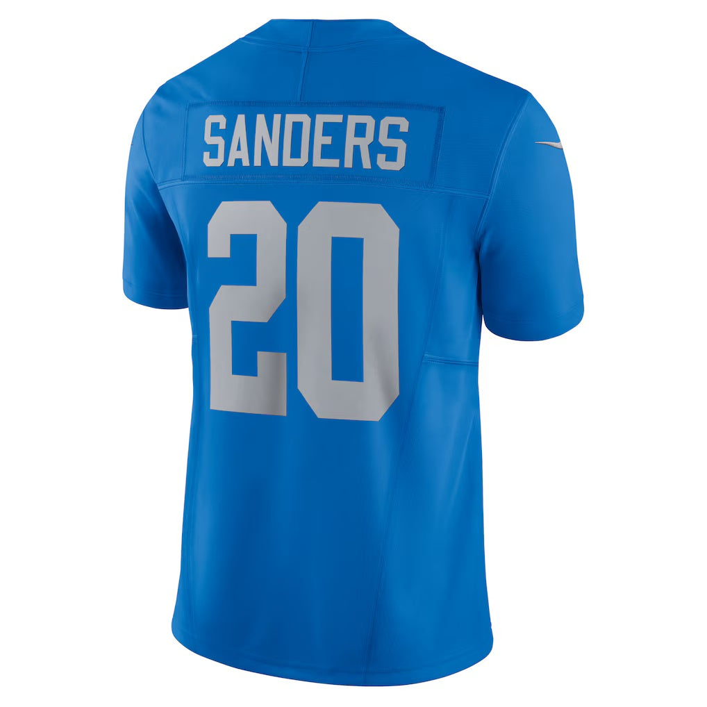 American Football Jersey | D.Lions #20 Barry Sanders Blue Vapor F.U.S.E. Alternate Limited Stitched Football American Jersey - image 1