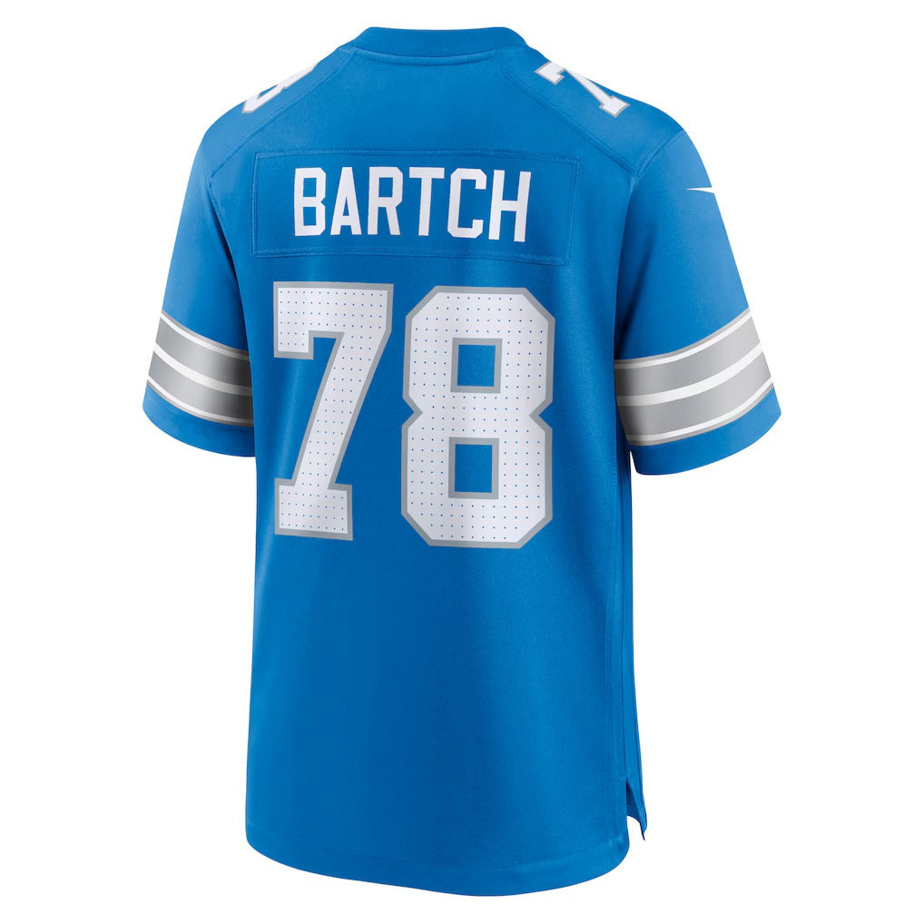 American Football Jersey | D.Lions #78 Ben Bartch Blue Team Game Stitched Football American Jersey - image 1