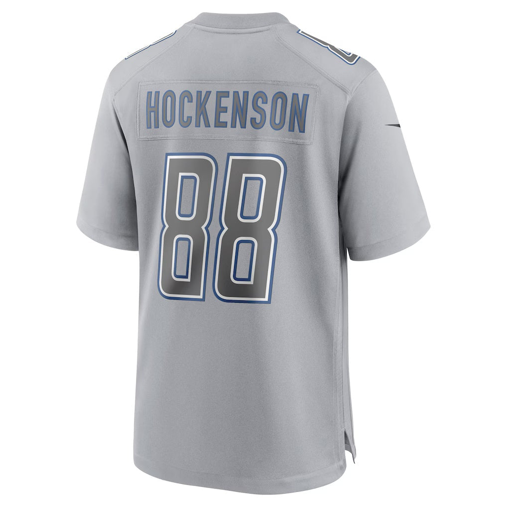 American Football Jersey | D.Lions #88 T.J. Hockenson Gray Atmosphere Fashion Game Stitched Football American Jersey - image 1