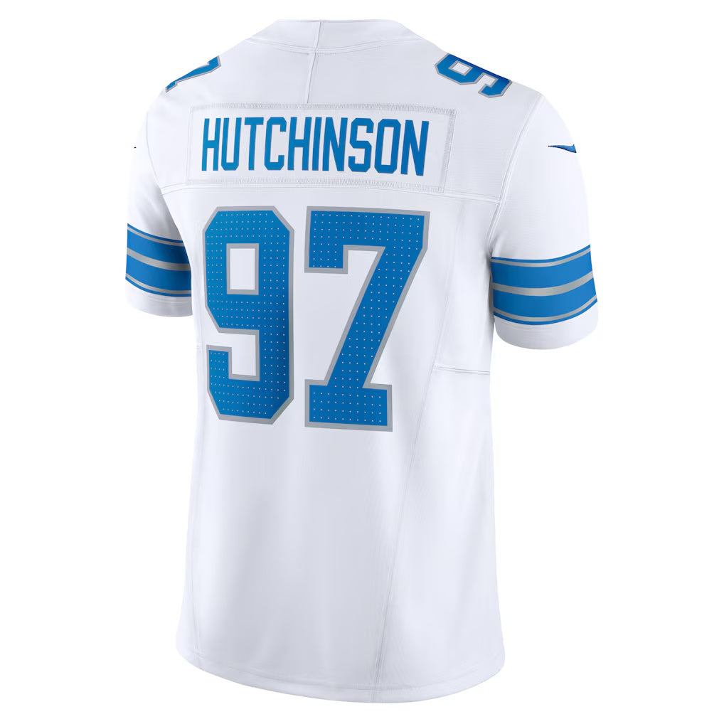 American Football Jersey | D.Lions #97 Aidan Hutchinson White Vapor F.U.S.E. Limited Stitched Football American Jersey - image 1