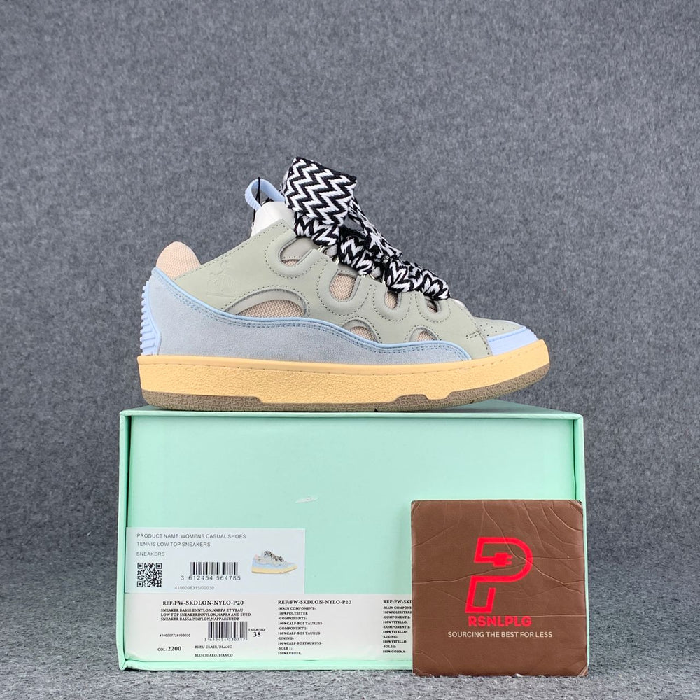 Lanvin Curb Sneakers 'Light Blue' - product view 1