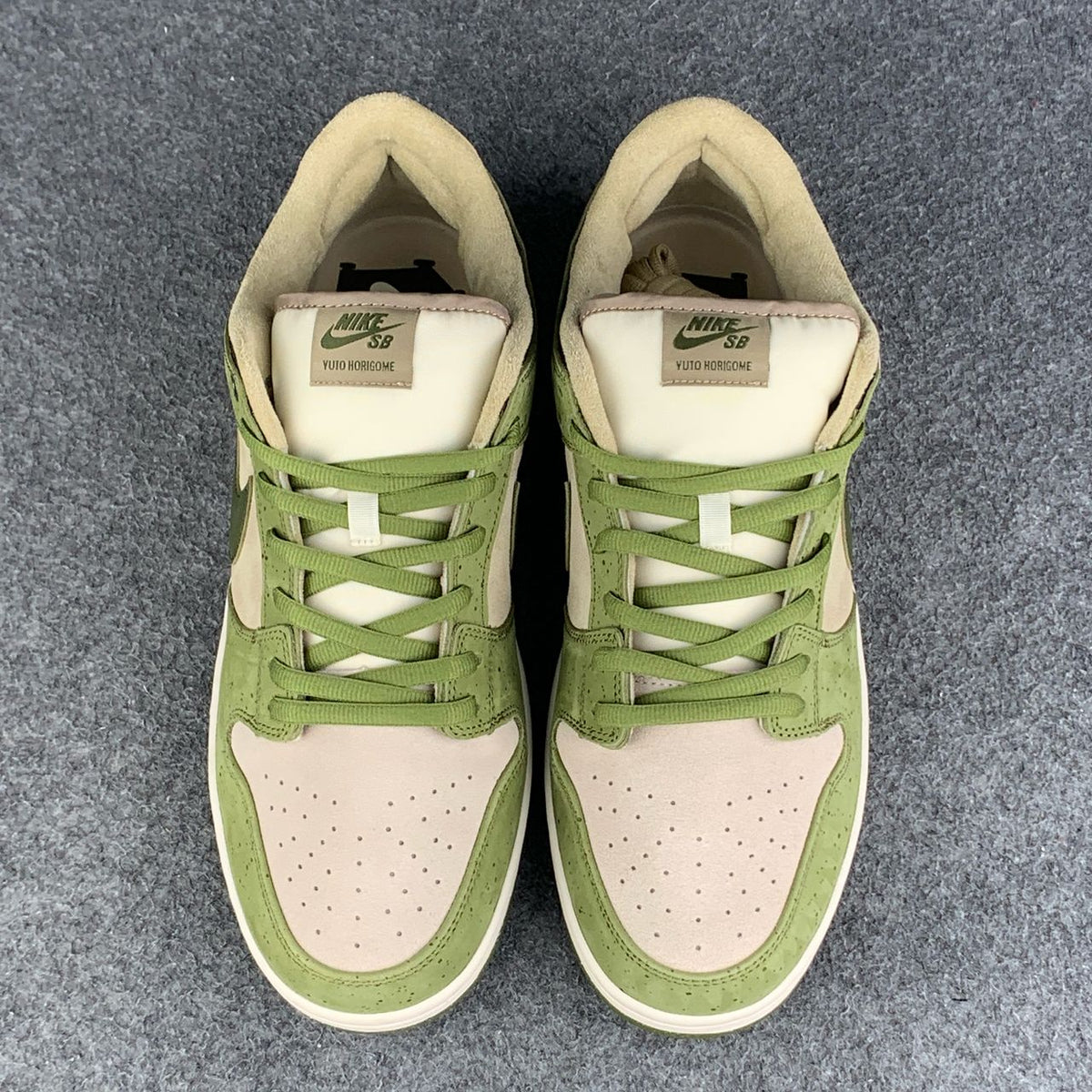 Yuto Horigome x Dunk Low SB Sneakers 'Matcha' - product view 2