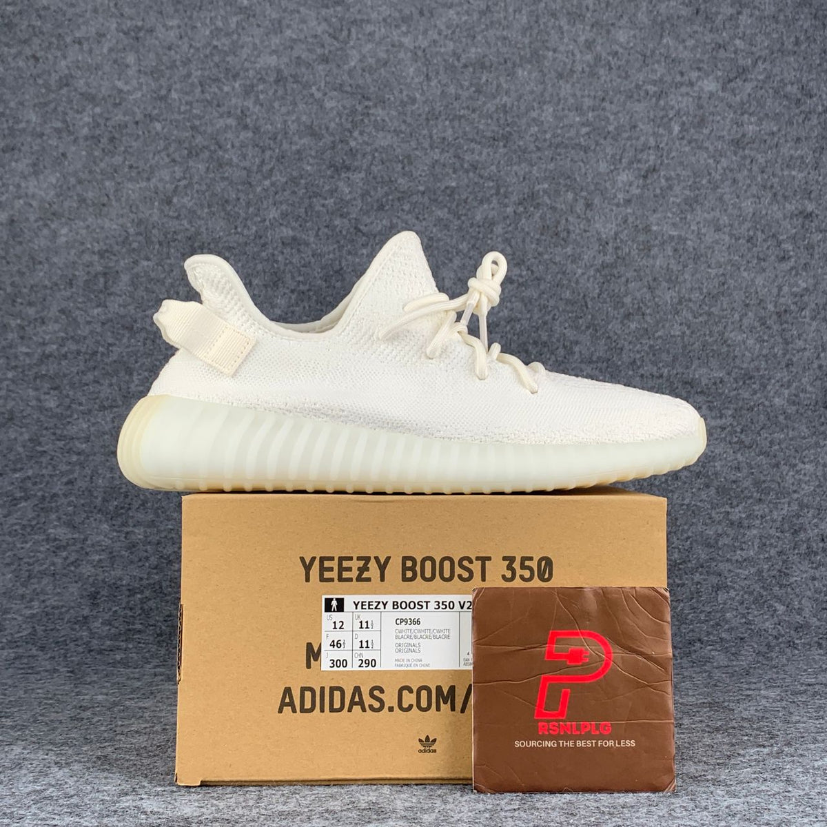 Yeezy Boost 350 V2 Sneakers 'Cream White / Triple White' - product view 1