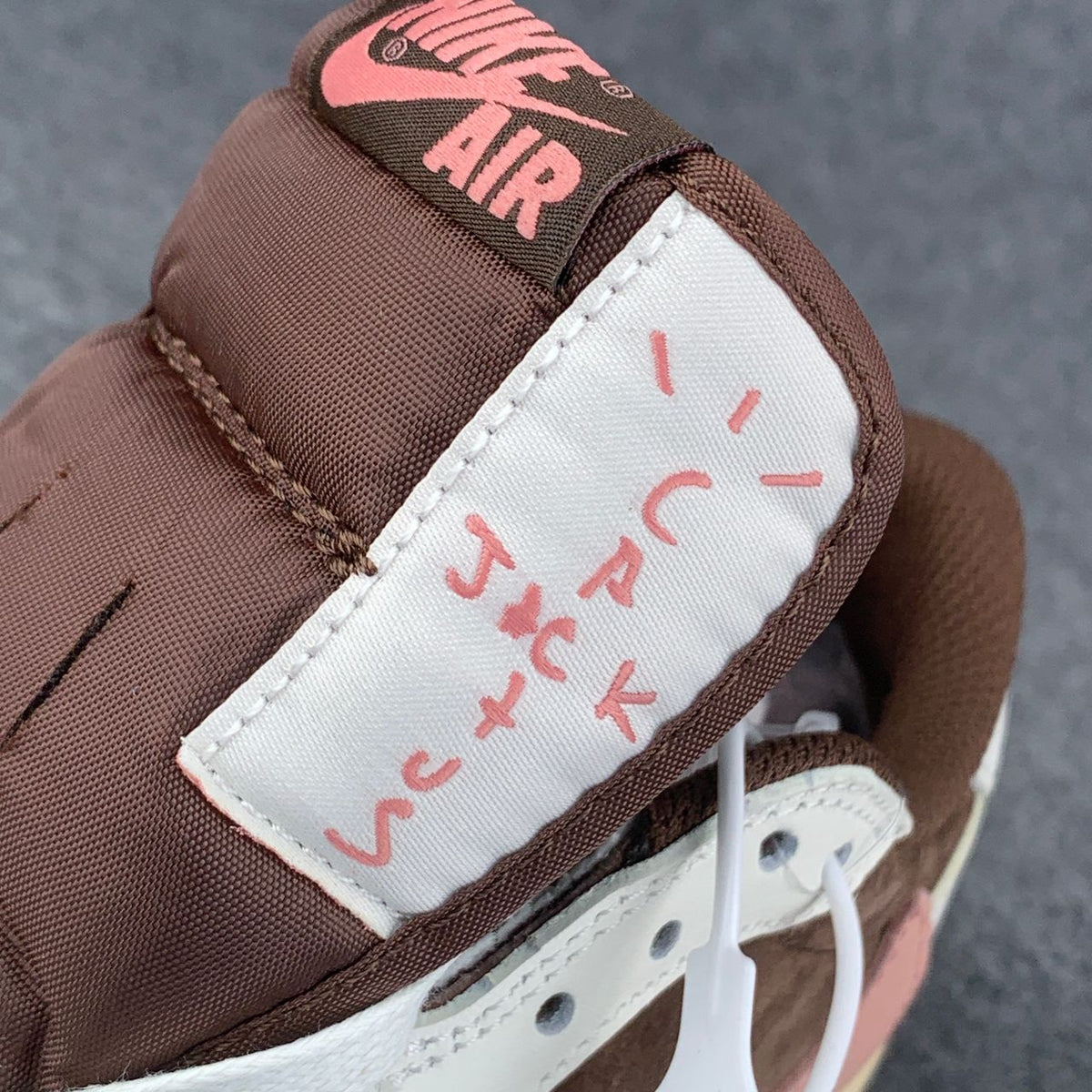 (Custom) Travis Scott x Air Jordan 1 Low OG Wmns Sneakers 'Dark Pony' - product view 10