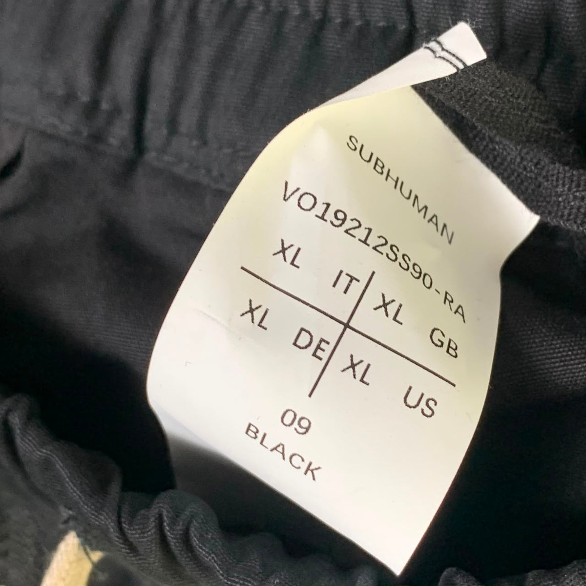Rick Owens Bauhaus Cargo Pants 'Black' - product view 7
