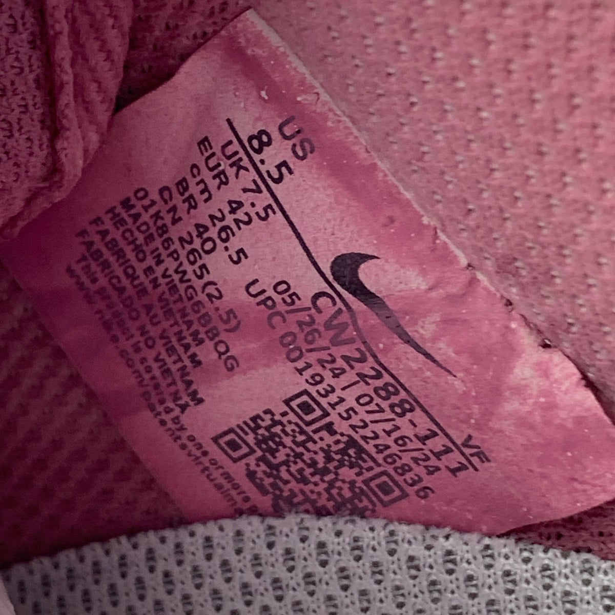 (Custom) Chrome Hearts x Air Force 1 Sneakers 'Barbie Pink' - product view 10
