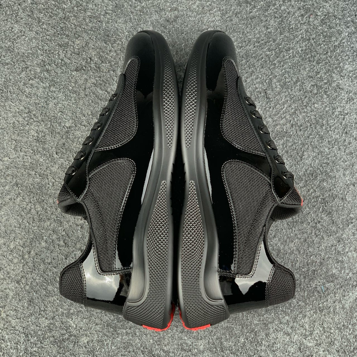 Wmns Prada America's Cup Sneakers 'Black' - product view 3