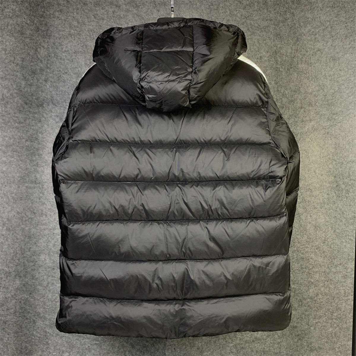Moncler Stellaire Shell-Down Jacket 'Black/White' - product view 2