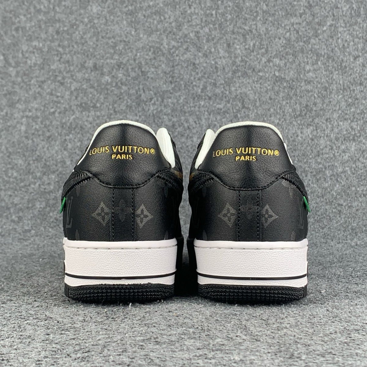 (CUSTOM) NIKE AIR FORCE 1 LOW Sneakers 'WHITE BLACK' - product view 6