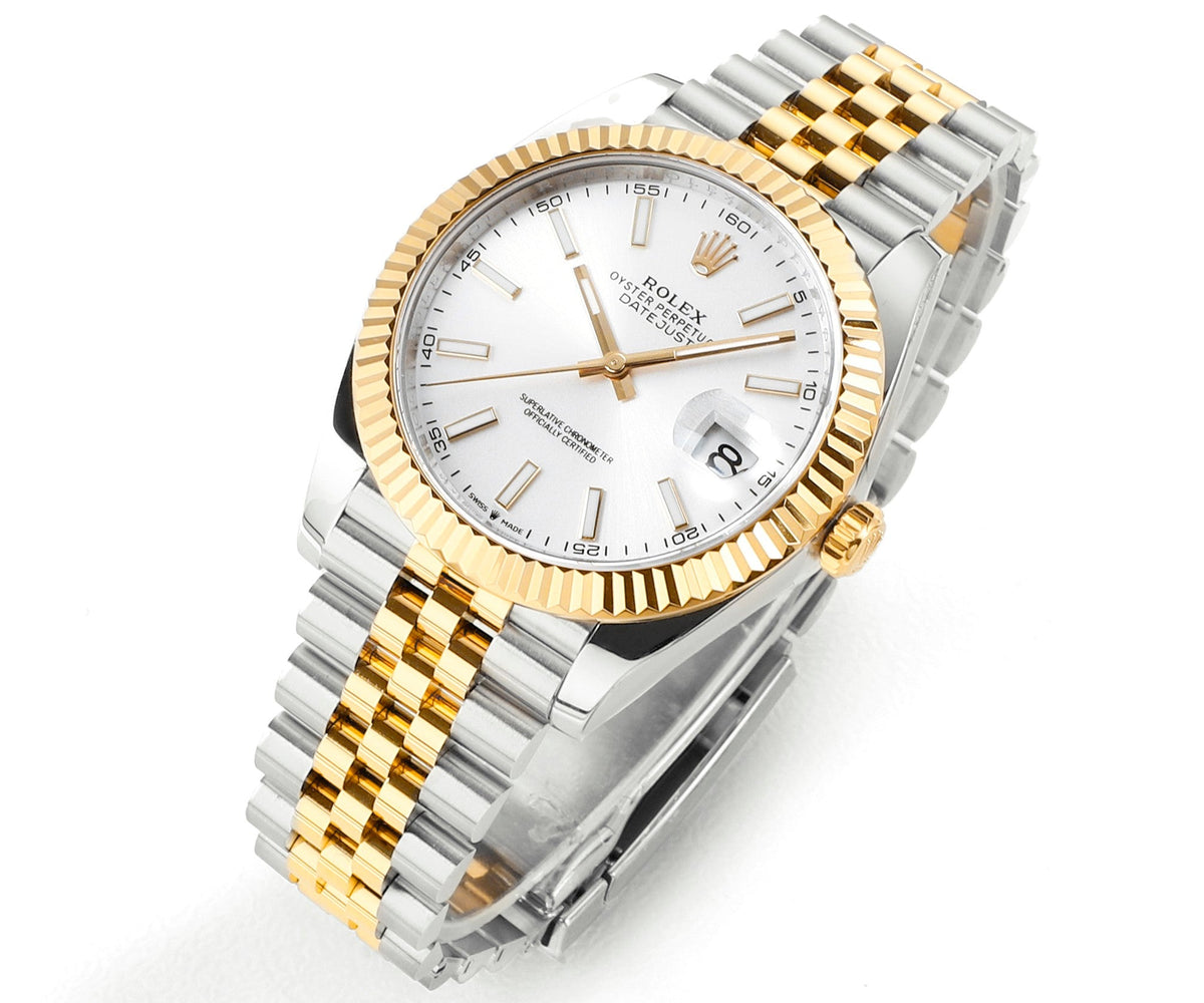 Yellow Gold & Steel Jubilee 41MM Watch - product view 2