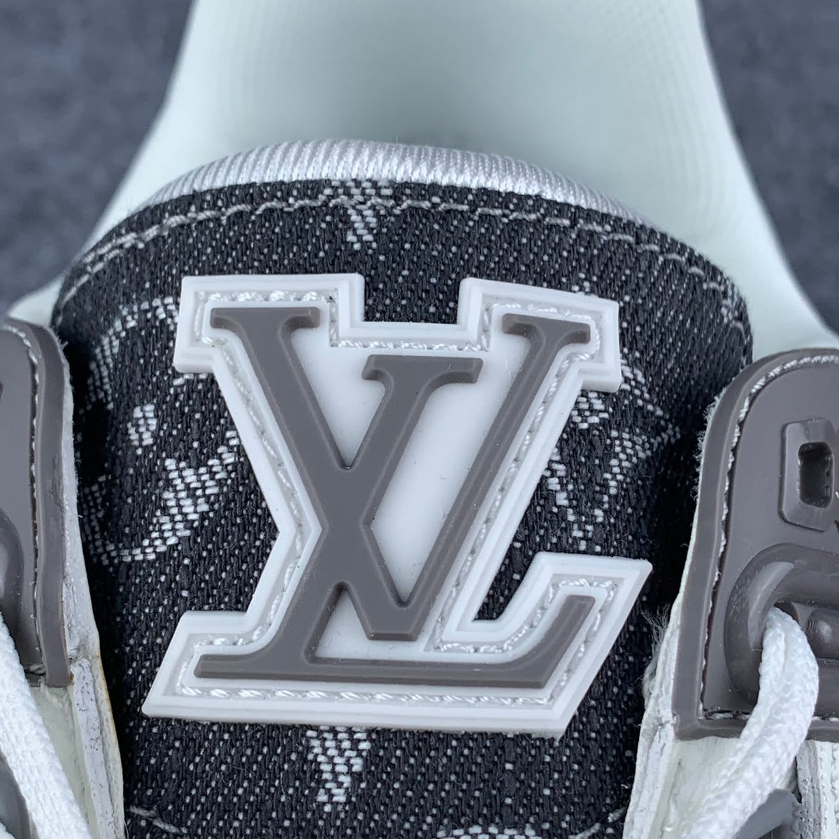 LV Trainer Monogram Denim 'Grey' (B-Grade Version) Sneakers - product view 9