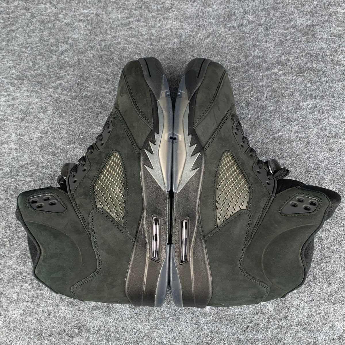 (Custom) Air Jordan 5 Retro "Black Cat" Sneakers - product view 3