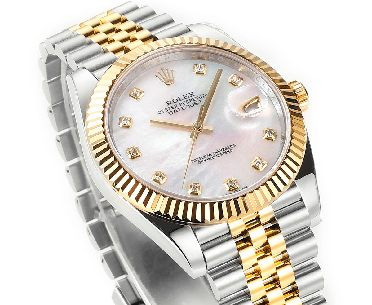 Yellow Gold & Stainless Steel 41MM Watch - product view 4