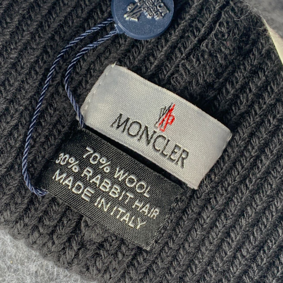 Moncler Cashmere Beanie 'Black' - product view 7