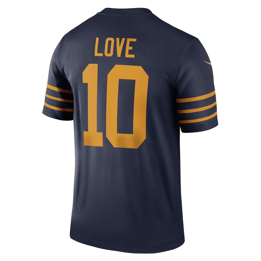 American Football Jersey | GB.Packers #10 Jordan Love Navy The 1923 Classic Legend Player Top Stitched Football American Jersey - image 1