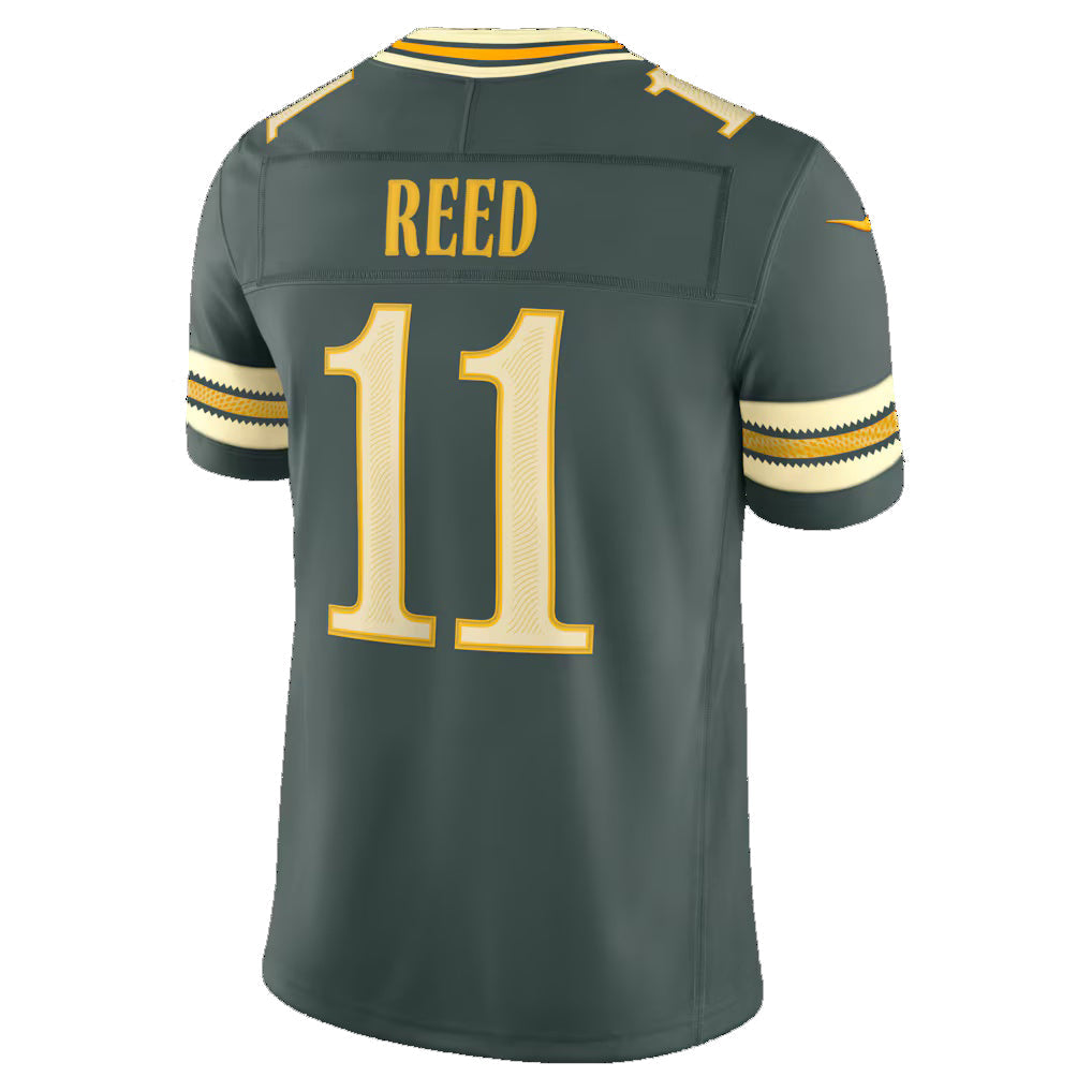 American Football Jersey | GB.Packers #11 Jayden Reed Green 2026 Rivalries Collection Limited Football Stitched Jersey - image 1