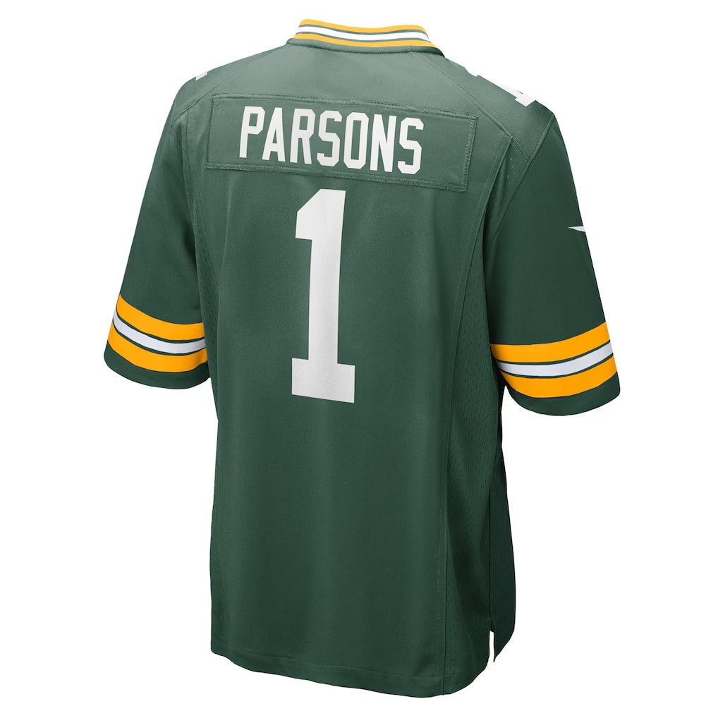 American Football Jersey | GB.Packers #1 Micah Parsons Green Game Player Stitched Football American Jersey - image 1