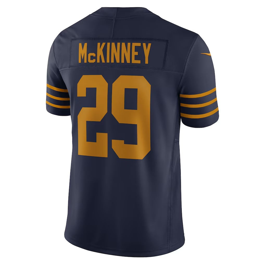 American Football Jersey | GB.Packers #29 Xavier McKinney Navy The 1923 Classic Vapor F.U.S.E. Limited Stitched Football American Jersey - image 1