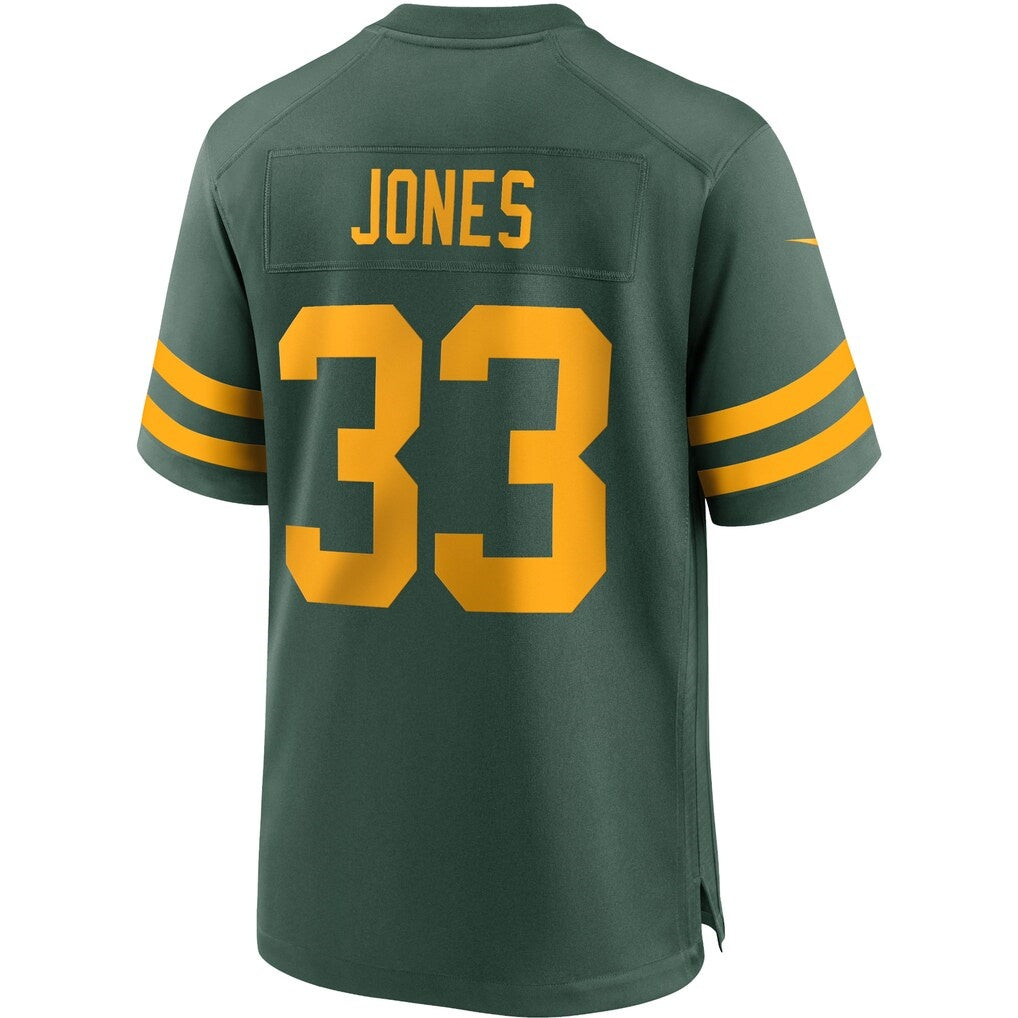 American Football Jersey | GB.Packers #33 Aaron Jones Green Alternate Game Player Stitched Football American Jersey - image 1