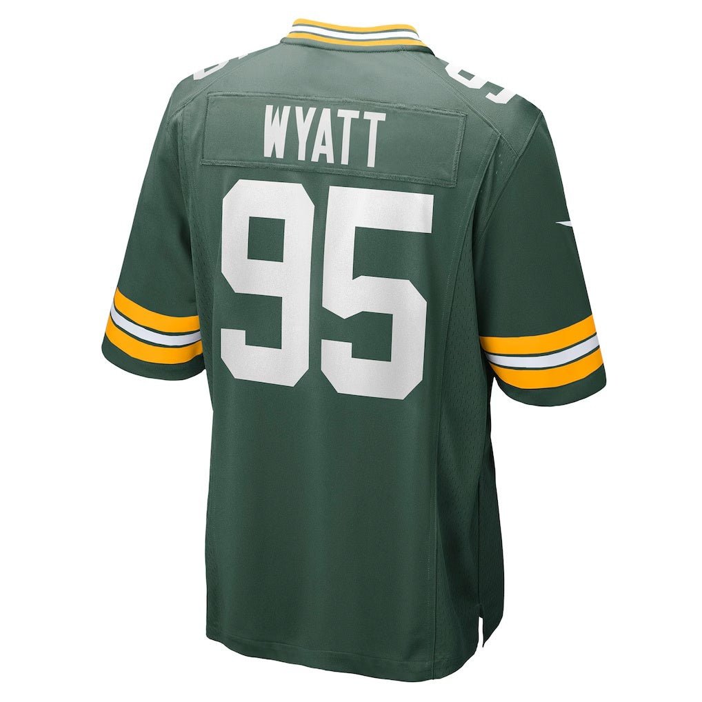 American Football Jersey | GB.Packers #95 Devonte Wyatt Green Player Game Stitched Football American Jersey - image 1