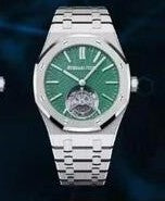 AP Royal Oak Flying Tourbillon Watch 'Emerald Green' - product view 2
