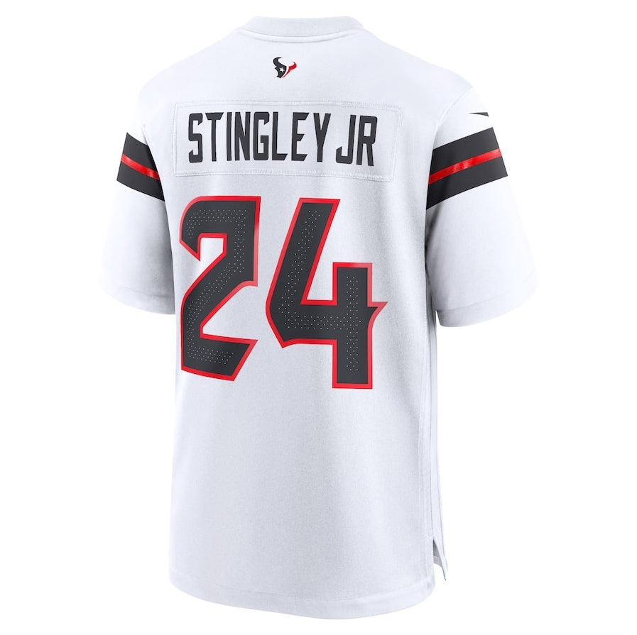 American Football Jersey | H.Texans #24 Derek Stingley Jr. Game Jersey - White - image 1