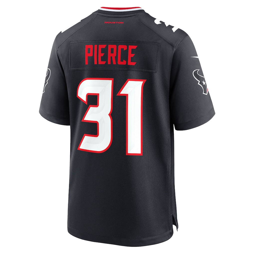 American Football Jersey | H.Texans #31 Dameon Pierce Navy Game Jersey - image 1