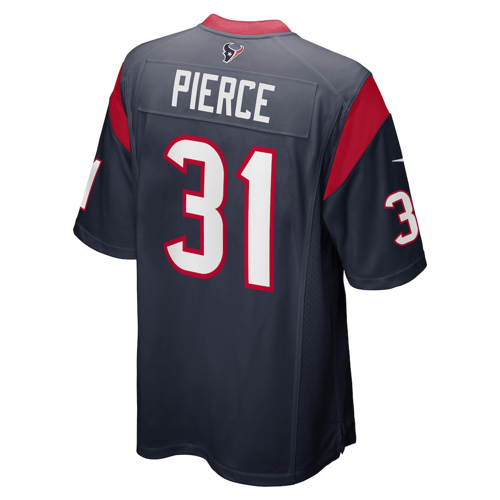 American Football Jersey | H.Texans #31 Dameon Pierce Navy Game Player Jersey - image 1