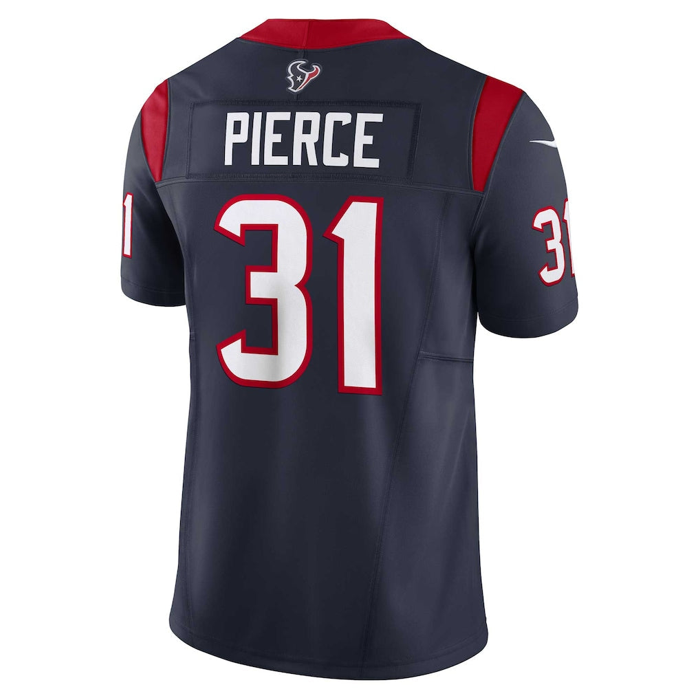 American Football Jersey | H.Texans #31 Dameon Pierce Navy Vapor F.U.S.E. Limited Jersey - image 1