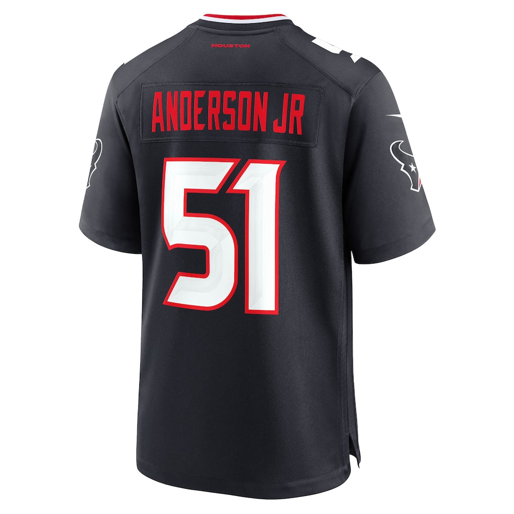 American Football Jersey | H.Texans #51 Will Anderson Jr. Navy Game Jersey - image 1