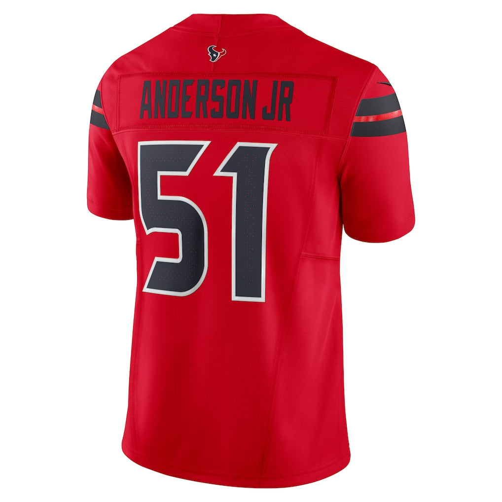 American Football Jersey | H.Texans #51 Will Anderson Jr. Red Alternate Vapor F.U.S.E. Limited Jersey - image 1