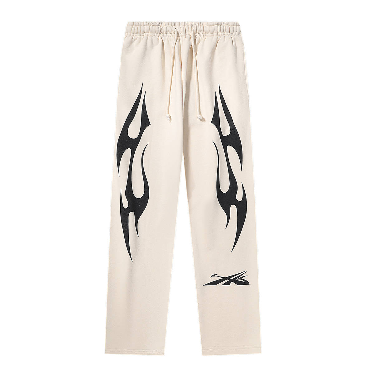 Hellstar Sports Sweatpants Pants 'Cream/White' - product view 1