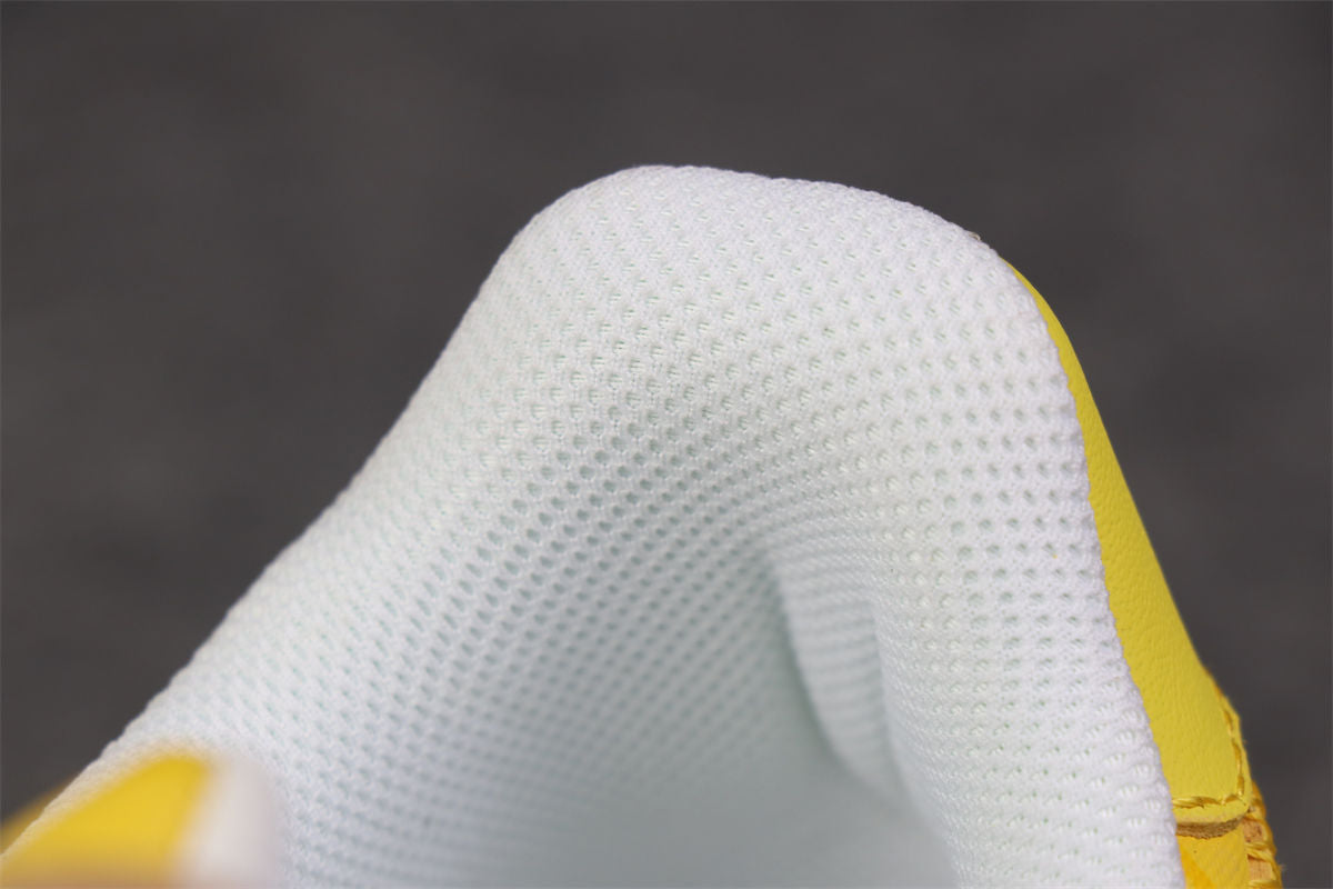 (Custom) Air Force 1 Low 'White Yellow Sneakers - product view 8