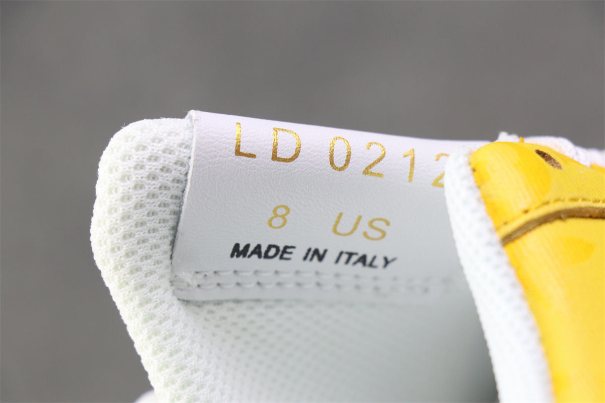 (Custom) Air Force 1 Low 'White Yellow Sneakers - product view 10