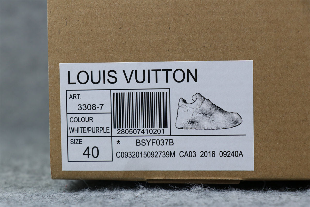 (CUSTOM) NIKE AIR FORCE 1 LOW Sneakers 'WHITE PURPLE' - product view 16