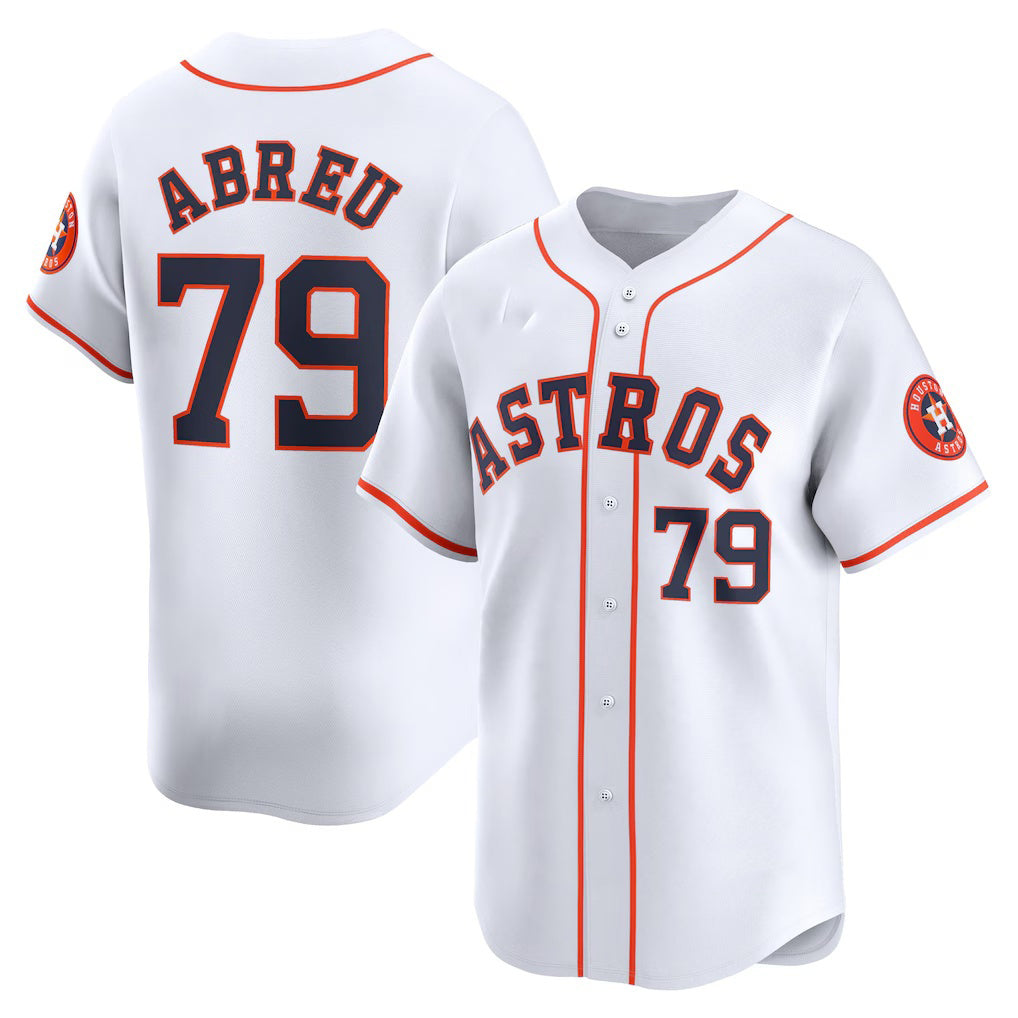 Baseball Jersey | Houston Astros #79 Jose Abreu White Home Limited Player - image 1