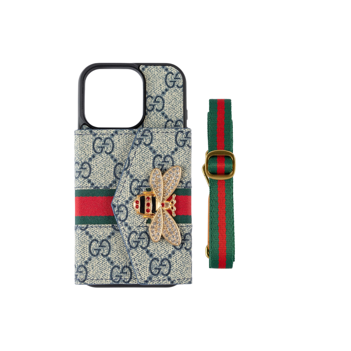 Advanced Crossbody iPhone Case with Card Holder & Shoulder Strap - product view 18