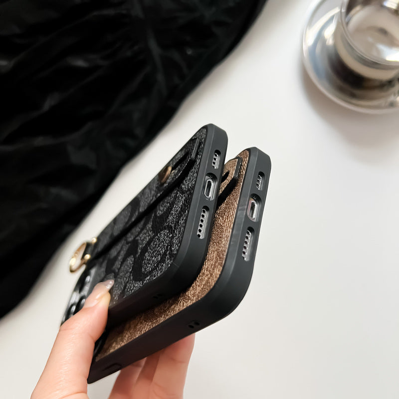 Classic iPhone Case With Holder Coffee-SW240330 - product view 4