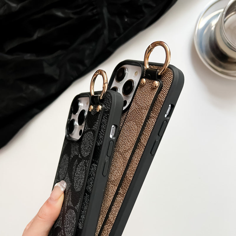 Classic iPhone Case With Holder Black-SW240330 - product view 3
