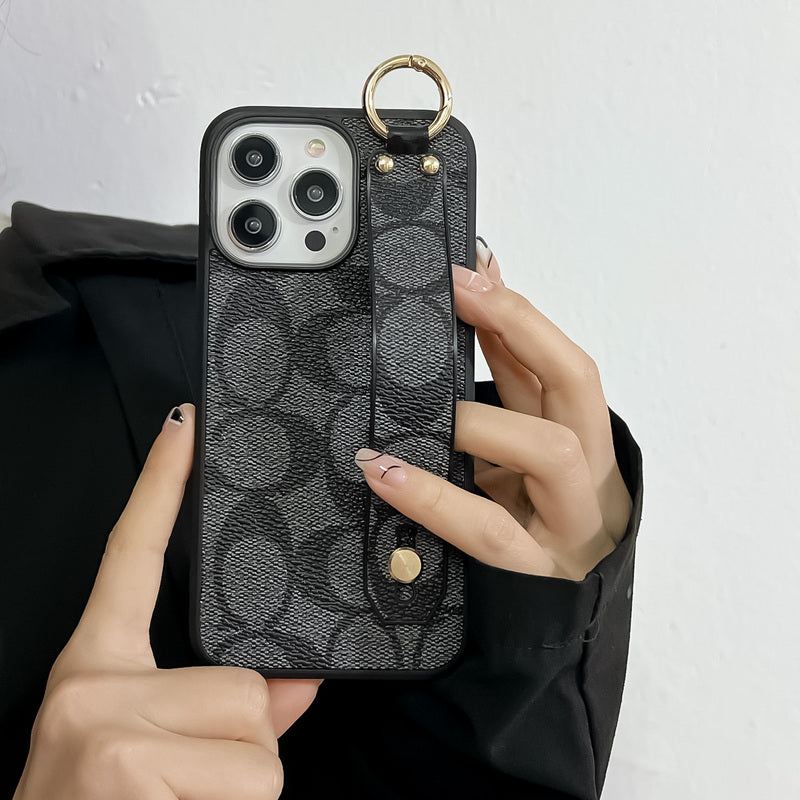 Classic iPhone Case With Holder Black-SW240330 - product view 2