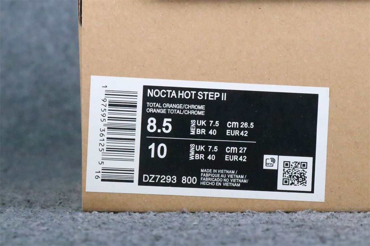 NOCTA x Nike Hot Step 2 Sneakers 'Total Orange' - product view 15