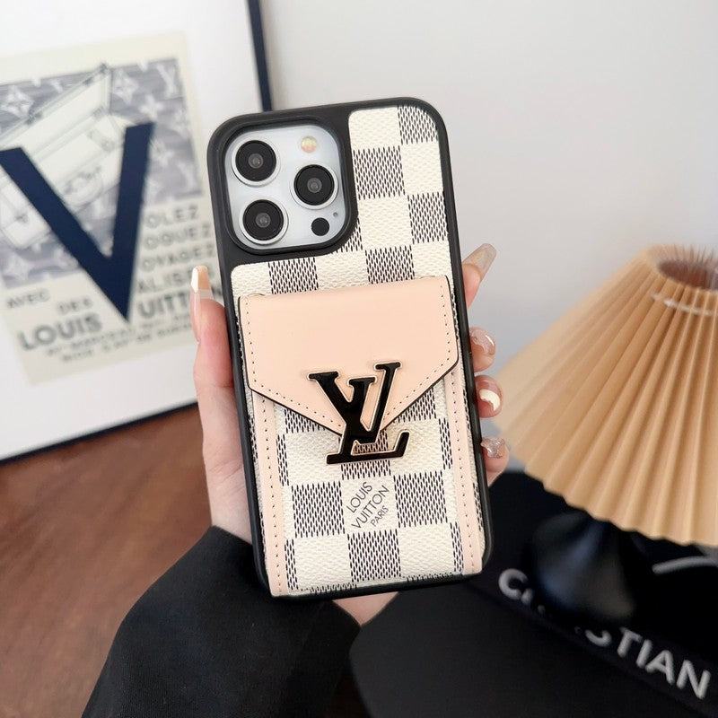 Card Bag Color iPhone Case - product view 3