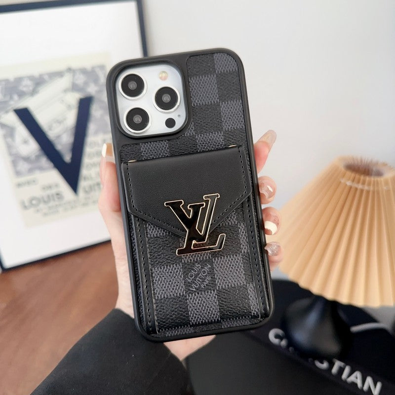 Card Bag Color iPhone Case - product view 5