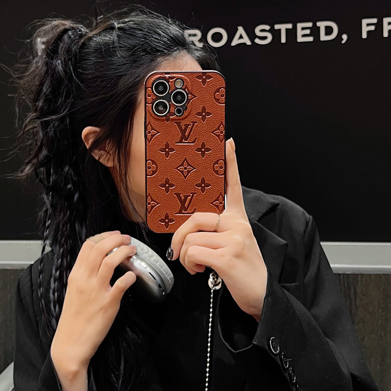 Color Leather iPhone Case - product view 2