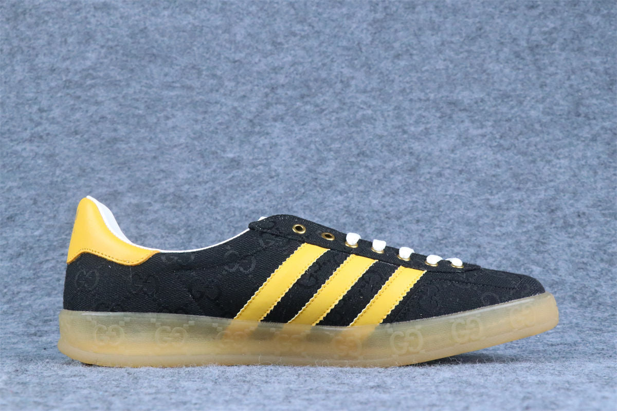 Gucci x adidas Gazelle Sneakers 'Black GG Monogram' - product view 2
